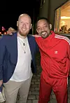 Will Smith og Alexander S. Jensen.