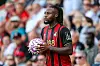 Antoine Semenyo i aksjon for Bournemouth mot Wolverhampton Wanderers, 23. august 2025.