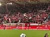 Brann-fansen på Brann stadion mot United.