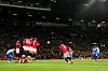 Danny Welbeck scorer på frispark på Old Trafford, Manchester United 4-2 Brighton, 25. oktober 2025.