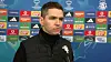 Skjermbilde av Marc Skinner etter Champions League-kamp, 19. november 2025.