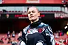 Fridolina Rolfö på Emirates før Arsenal Women mot Manchester United, 10. januar 2026.