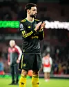 Bruno Fernandes applauderer fansen etter Arsenal 2-3 Manchester United, 25. januar 2026.