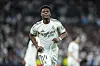 Aurélien Tchouaméni etter å ha scoret for Real Madrid, 25. februar 2026.