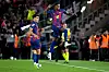 Marcus Rashford feirer mål mot Real Madrid.