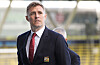 Darren Fletcher før FA Youth Cup-finalen mot City, 14. mai 2026.