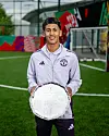 JJ Gabriel med Jimmy Murphy Young Player of the Year-award, 15. mai 2026 på Carrington.