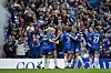 Chelsea-jubel etter Sam Kerrs vinnermål, Chelsea Women 1-0 Manchester United, 16. mai 2026.