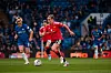 Ella Toone med ballen mot Chelsea Women, 16. mai 2026 på Stamford Bridge.