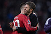 Carrick klemmer Sesko etter seiersmålet mot Fulham.