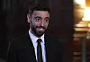 Bruno Fernandes i dress på Sky Sports.