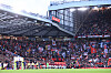 OldTrafford før kampen mot Brentford, april 2026.