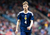 Tyler Fletcher i A-landslagsdebuten for Skottland, 30. mai 2026.