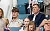 Jack Fletcher og Darren Fletcher på Skottland-kamp, Tyler Fletchers debut, 30. mai 2026.