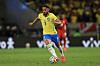 Matheus Cunha med ballen for landslaget, Brasil-Panama, 31. mai 2026.