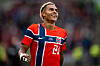 Antonio Nusa for Norge mot Sverige.