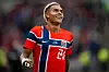 Antonio Nusa for Norge mot Sverige.
