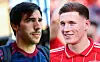 Sandro Tonali og Elliot Anderson