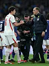 Harry Maguire og Thomas Tuchel