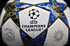 Champions League-ball, logo, 1. oktober 2025.