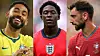 Montasje: Matheus Cunha, Kobbie Mainoo og Bruno Fernandes, juni 2026.