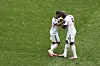 Youri Tielemans og Romelu Lukaku etter Belgias utligning mot Senegal, 1. juli 2026.