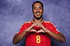 Youri Tielemans for Belgia.