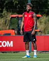 Andrey Santos på trening, mandag 13. juli 2026.