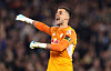 Karl Darlow jubler for seier for Leeds, 1. mai 2026.