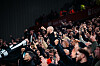 Manchester United-fans supportere på Anfield.