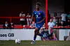 Enzo Kana-Biyik for U21-laget mot Altrincham.