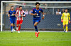 JJ Gabriel mot Atletico Madrid.