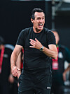 Unai Emery på benken for Aston Villa.