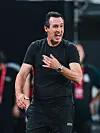 Unai Emery på benken for Aston Villa.