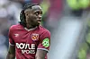 Aaron Wan-Bissaka, AWB, i aksjon for West Ham, 10. mai 2026.