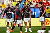 Noussair Mazraoui, Bruno Fernandes, Matheus Cunha og Daniel Armer