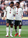 Matheus Cunha og Bruno Fernandes
