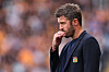 Michael Carrick som ser tankefull ut under Hull 2-0 Manchester United, 22. august 2026.