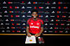 Carlos Baleba signerer for Manchester United, 25. august 2026.