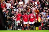 Rashford, Fernandes og Mainoo etter mål.