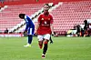 Amir Ibragimov feirer 3-1-målet mot Leicesters U21-lag, 31. august 2026.