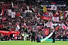 Flagg på Old Trafford.