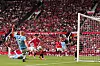 Erling Braut Haalands scoring i Manchester-derbyet, 13. september 2026.