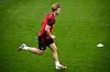 Matthijs de Ligt på treningsfeltet.