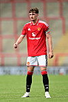 Jack Fletcher med kapteinsbindet for U21-laget, 31.08.2026