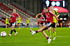 Mared Griffiths fullfører sitt hat trick for United mot Sheffield United Women i 10-1-seieren, 23. september 2026.