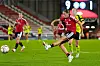 Mared Griffiths fullfører sitt hat trick for United mot Sheffield United Women i 10-1-seieren, 23. september 2026.