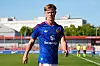 Jim Thwaites i aksjon for U19-laget i Madrid, 13. oktober 2026.