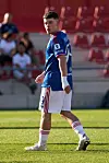 Kai Rooney i aksjon for U19-laget i Madrid, 13. oktober 2026.