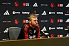 Michael Carrick under pressekonferanse, 16. oktober 2026.